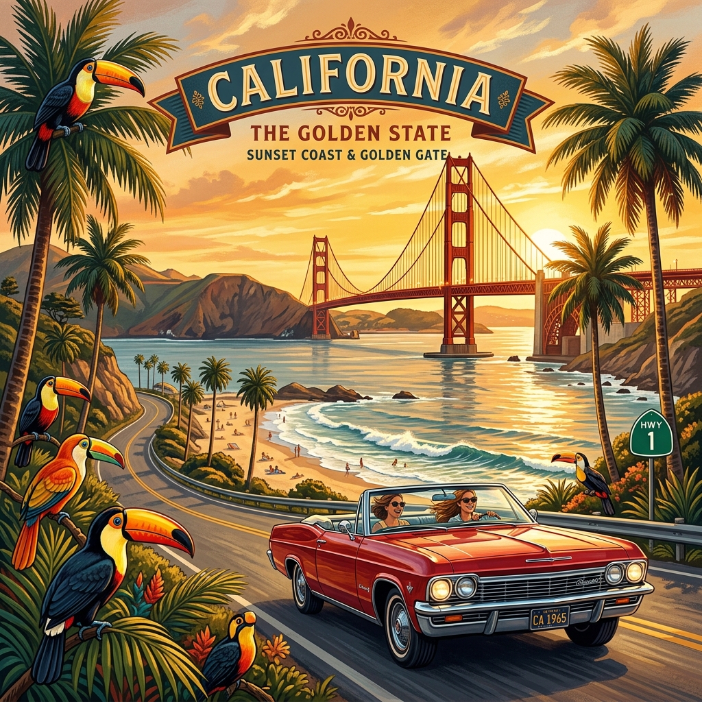My trip to California