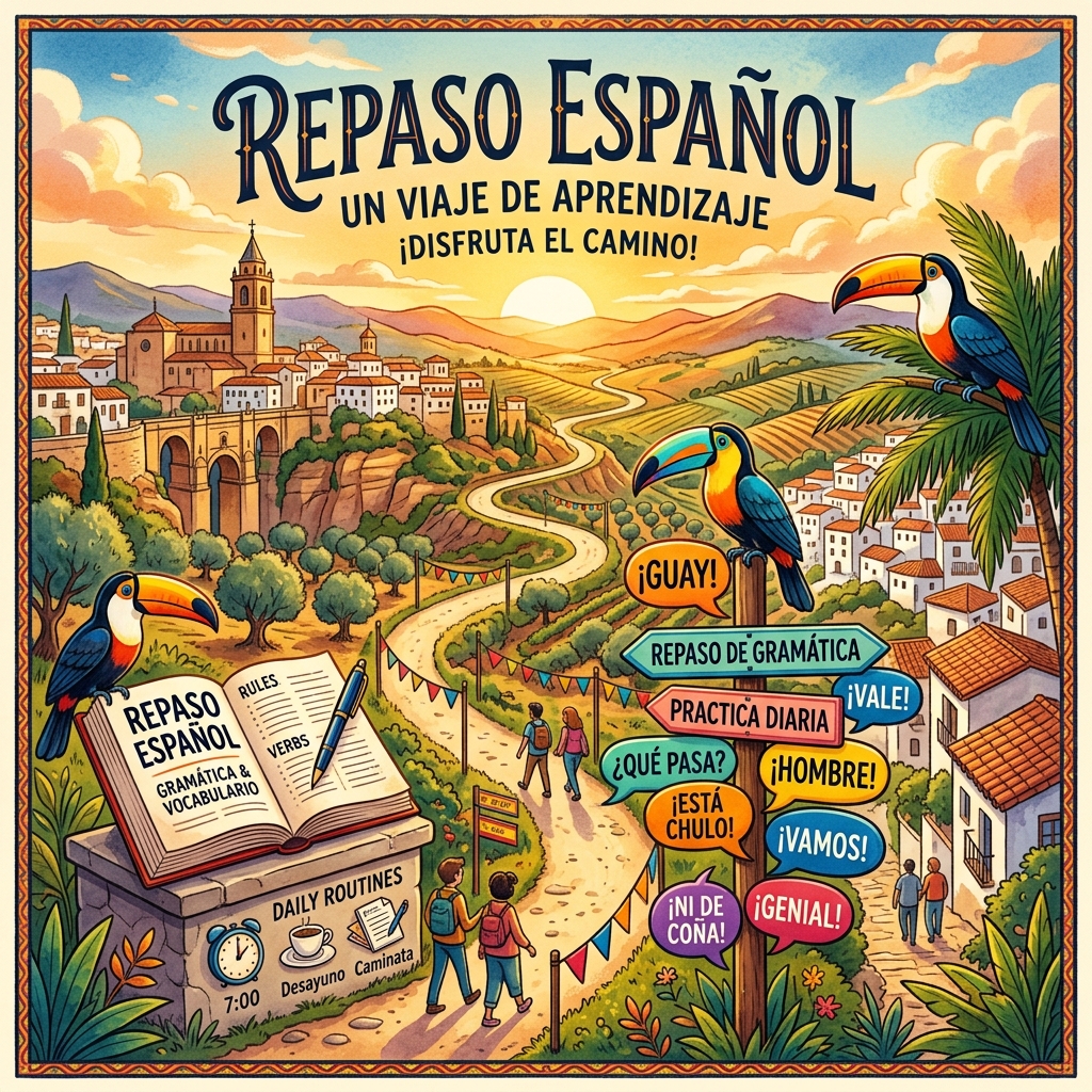 General review and idioms in Spanish