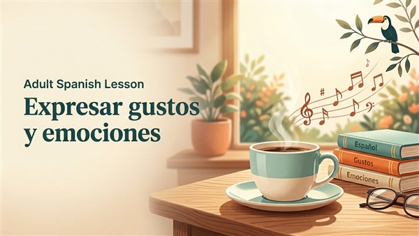 Expresar gustos y emociones — El verbo GUSTAR