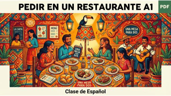 Pedir en un restaurante A1