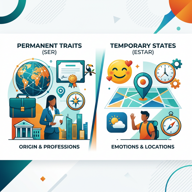 Imagen Ser vs Estar