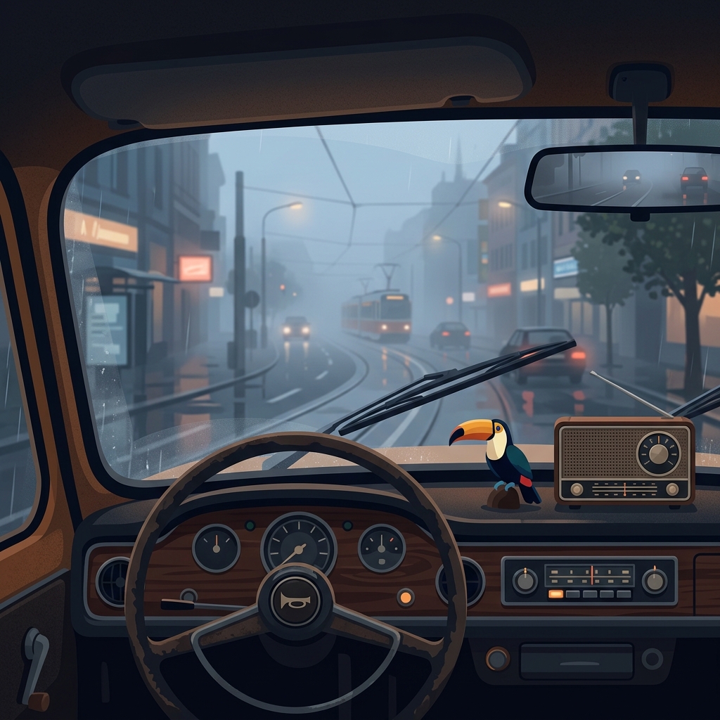 Taxi dashboard view