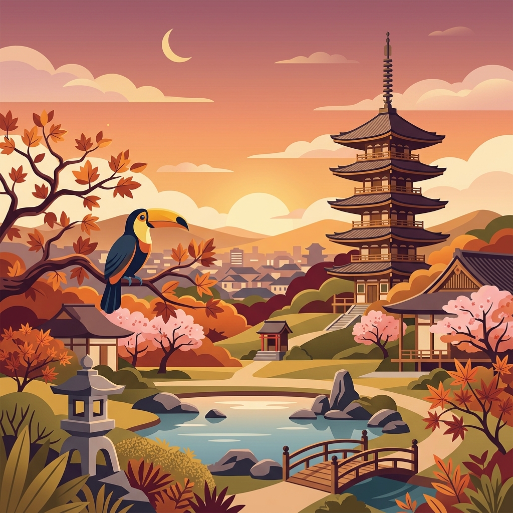 Kyoto narration imperfect tense