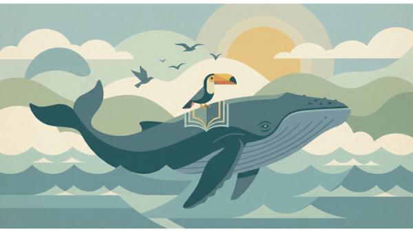 El pájaro y la ballena