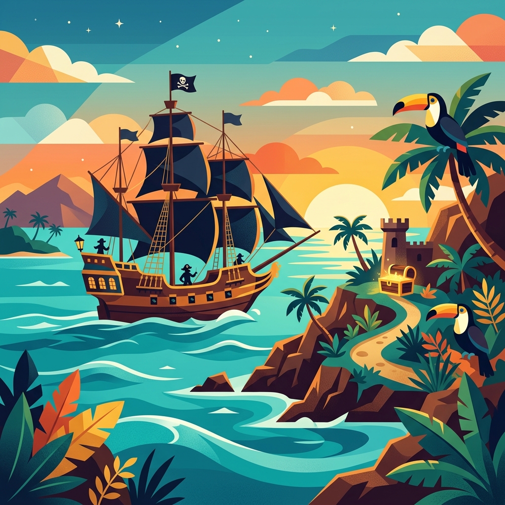 Imperfect Tense with Pirates