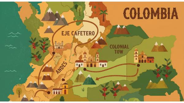 Ruta por Colombia