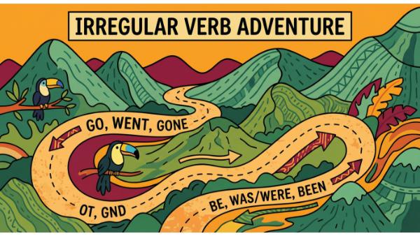 Mapa y aventura - Verbos irregulares
