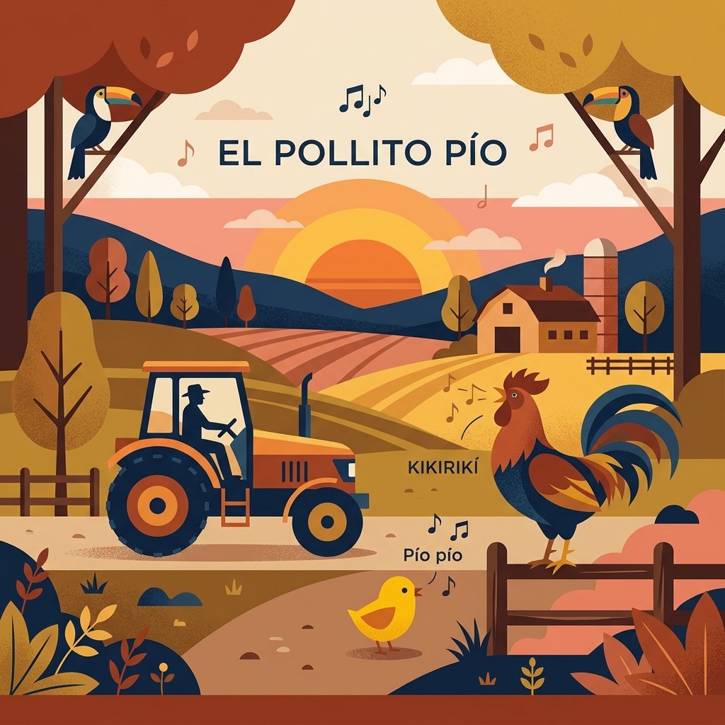 El Pollito Pío (Past Tense)