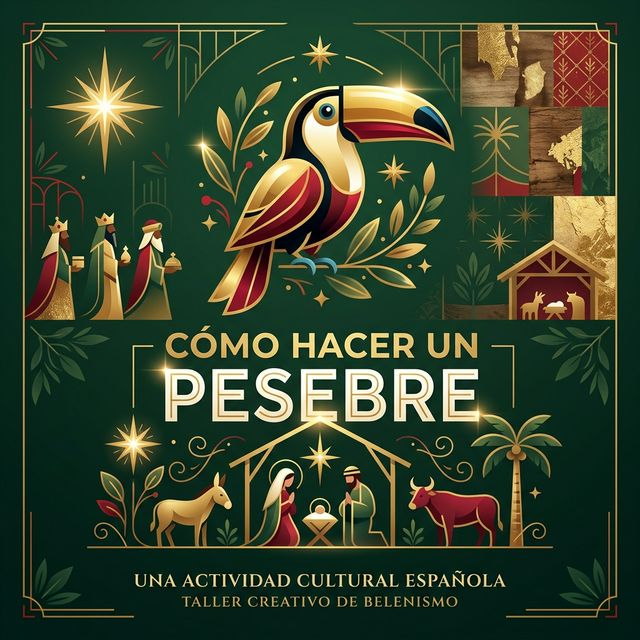 Cómo hacer un pesebre