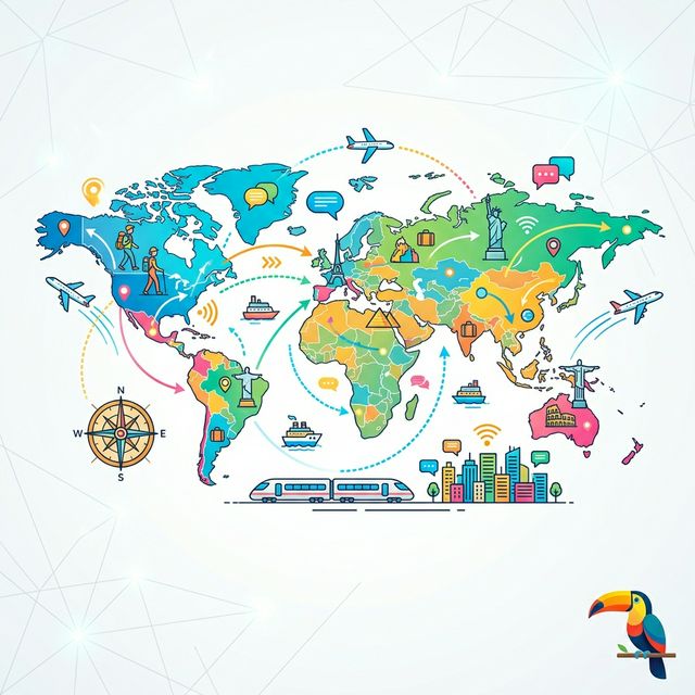 SE pasivo a través del mundo