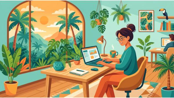 Sárafi en la oficina B1