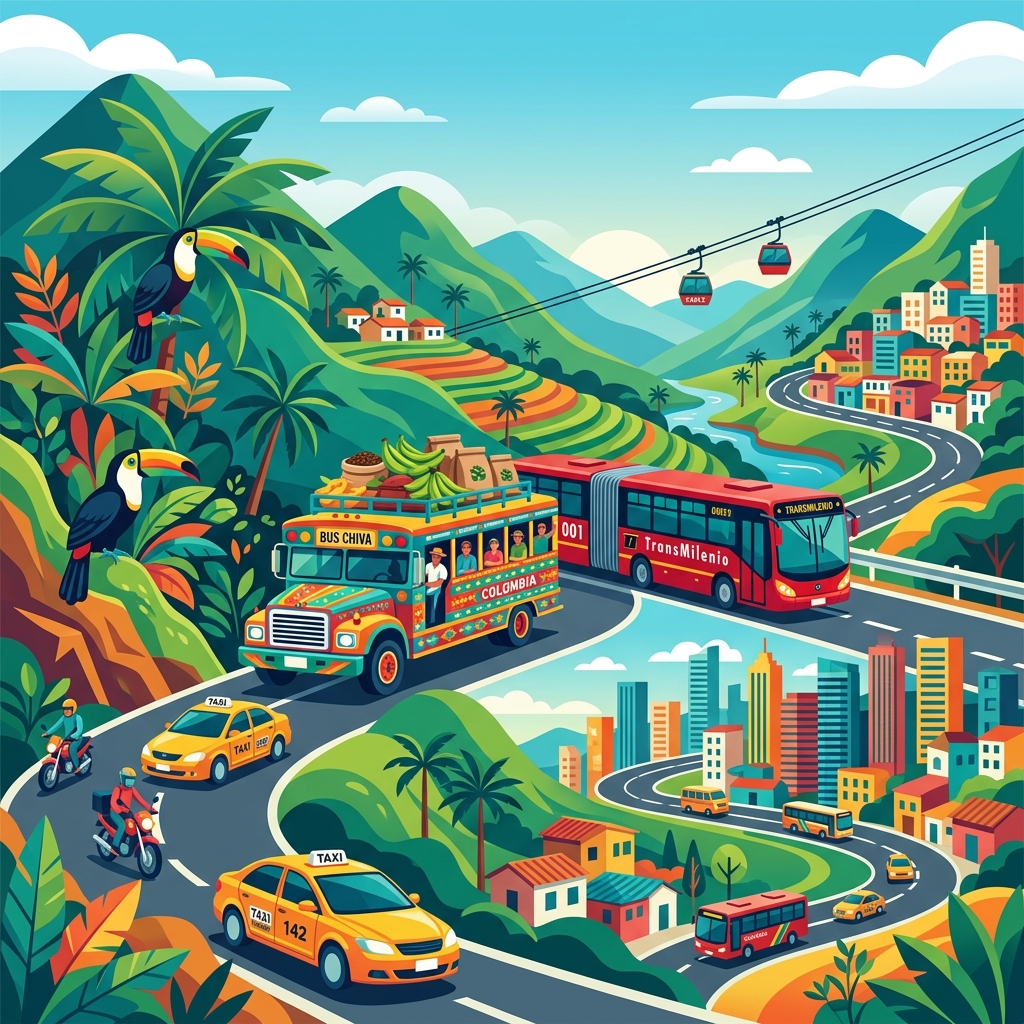 Colombia: Transporte