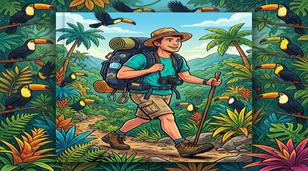 Steven is visiting Colombia A1.2